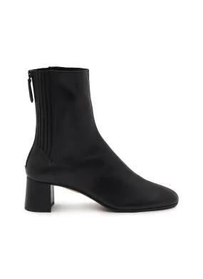 -----------AQUAZZURA ---- ------------ ----Saint Honore 50 Leather Booties --