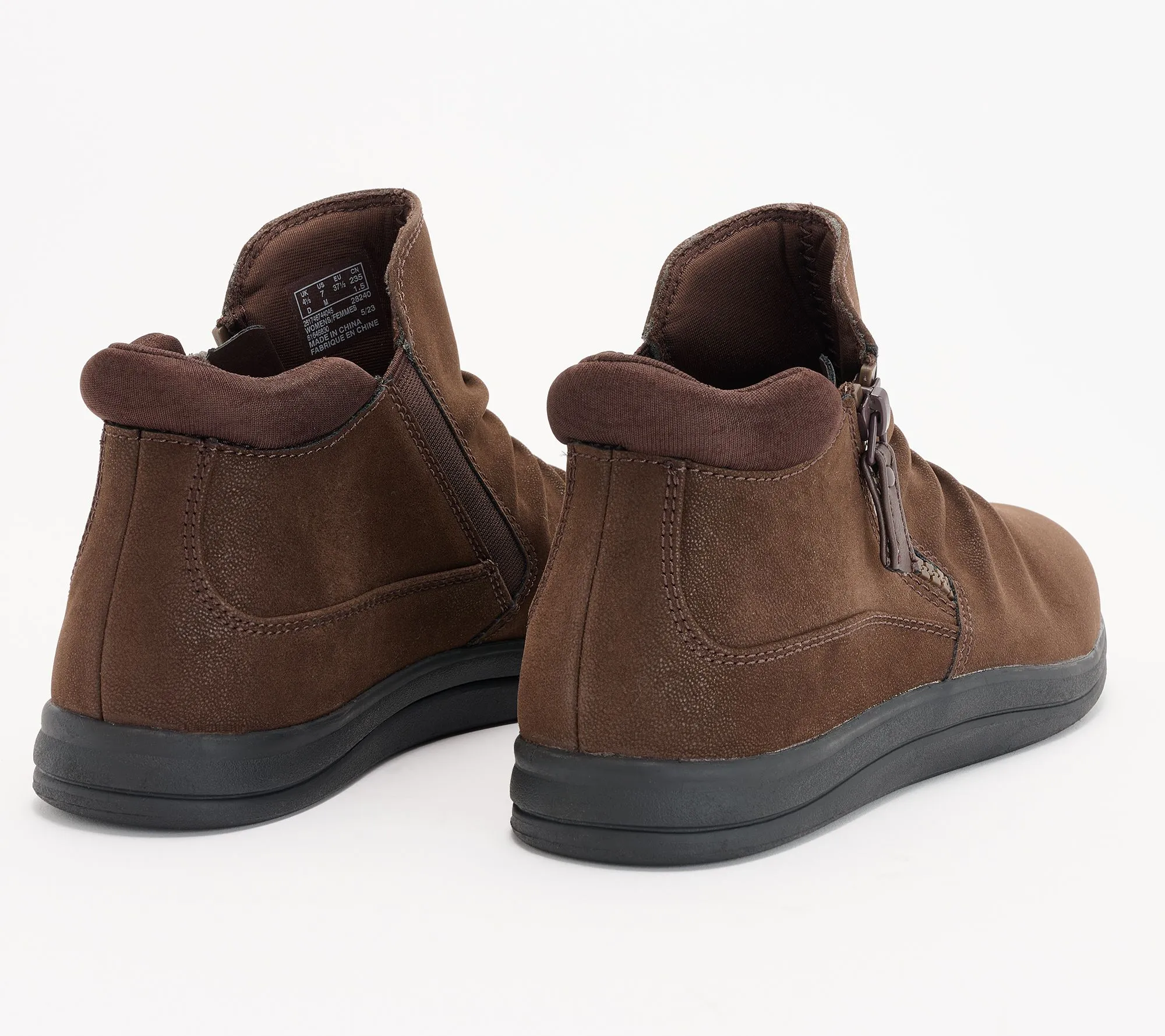 "As Is" Clarks Cloudsteppers Slip-On Booties Breeze Range