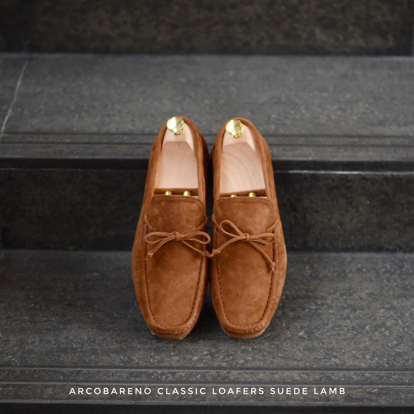 821 Arcobareno Classic Loafer SuedeLamb Whisky