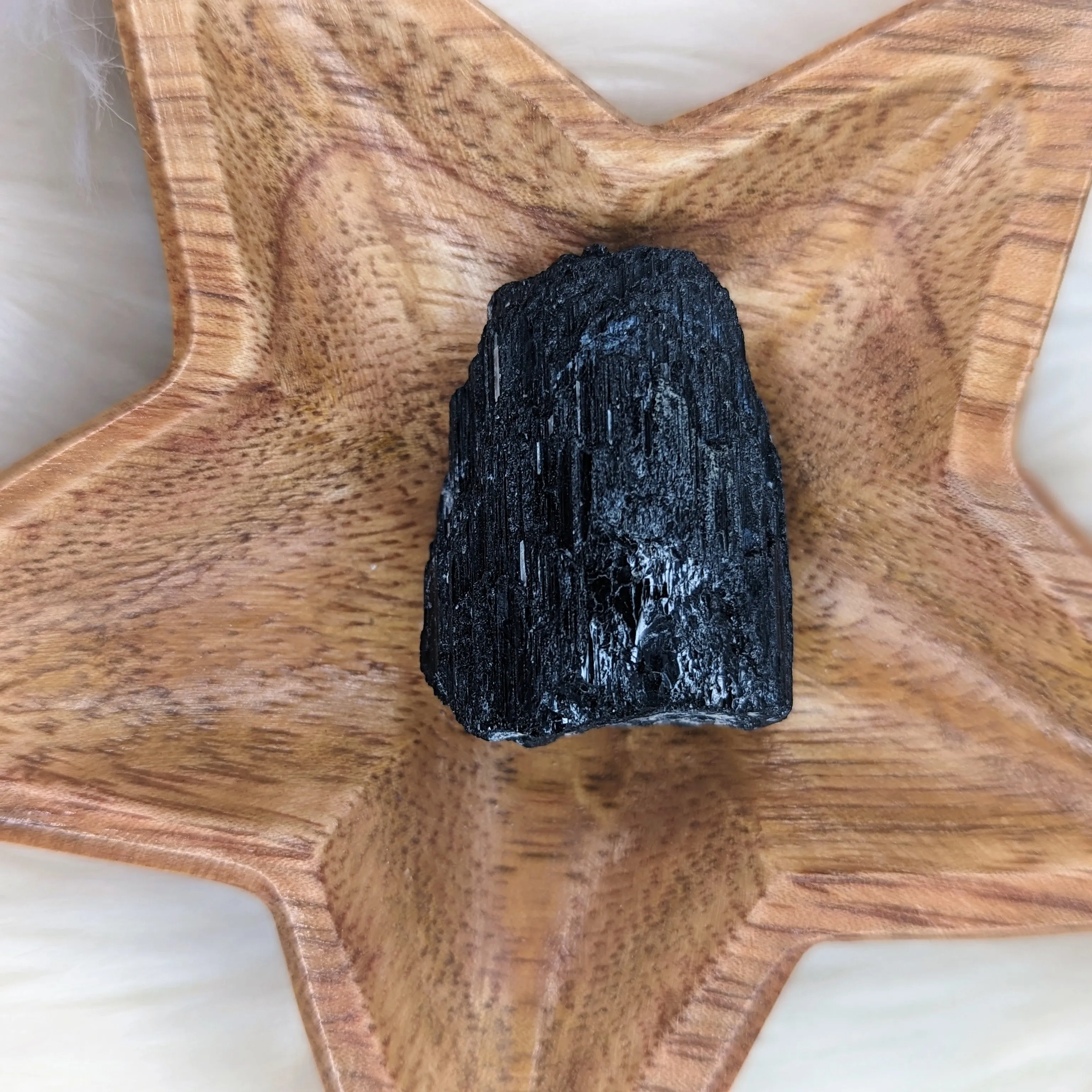 AA Grade~ Gemmy Black Tourmaline Natural Specimen~ Highly Protective Stone