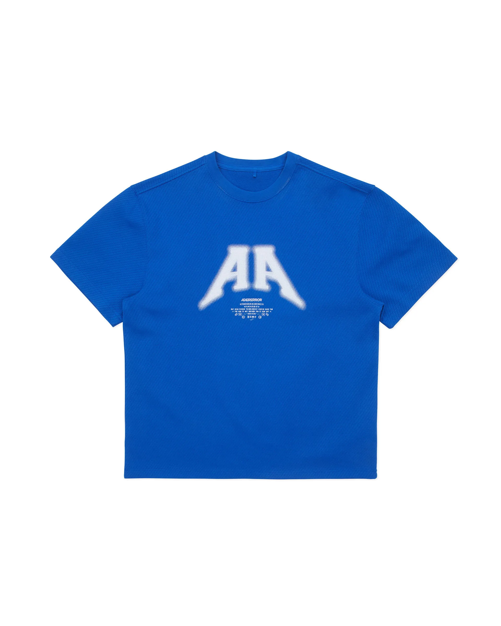 ADERERROR  |Unisex Street Style Short Sleeves Oversized Logo T-Shirts