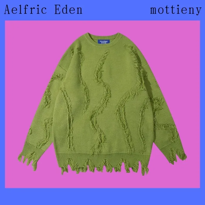 Aelfric Eden  |Unisex Blended Fabrics Street Style Oversized Skater Style