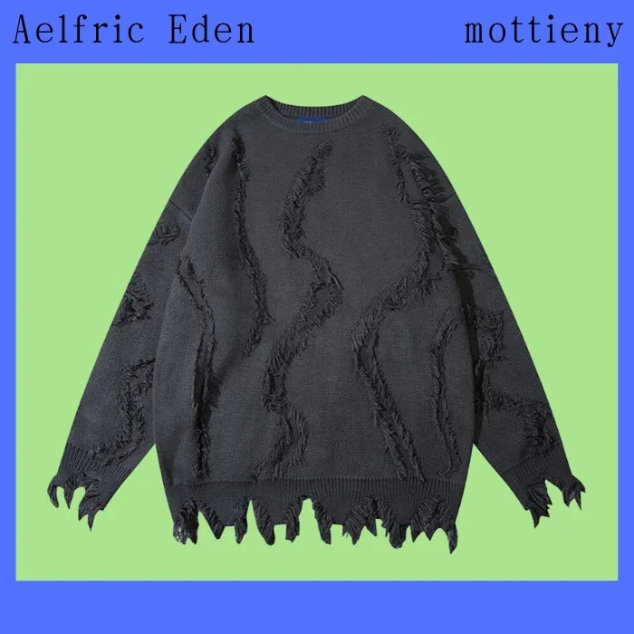 Aelfric Eden  |Unisex Blended Fabrics Street Style Oversized Skater Style