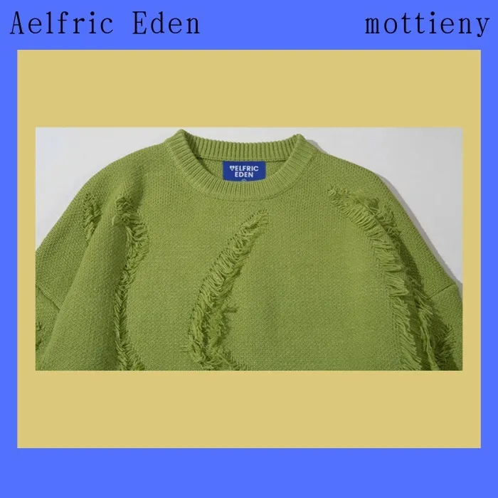 Aelfric Eden  |Unisex Blended Fabrics Street Style Oversized Skater Style