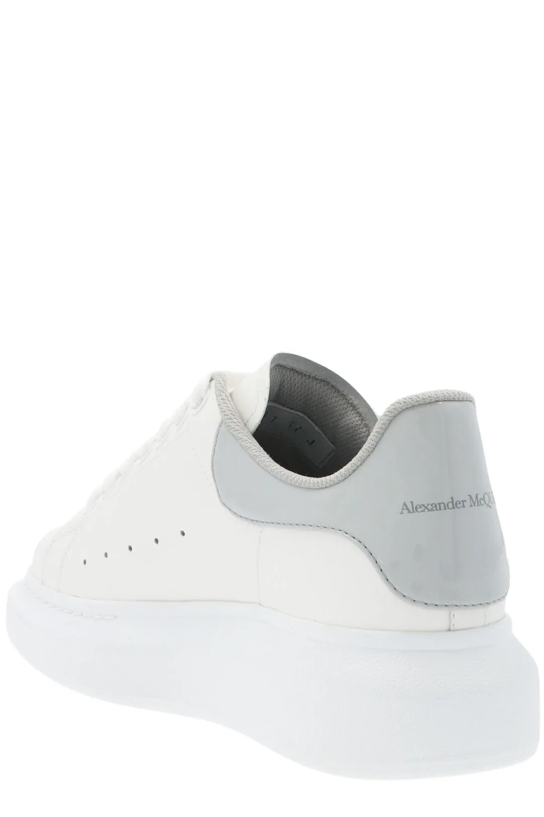 Alexander McQueen Round Toe Lace-Up Sneakers