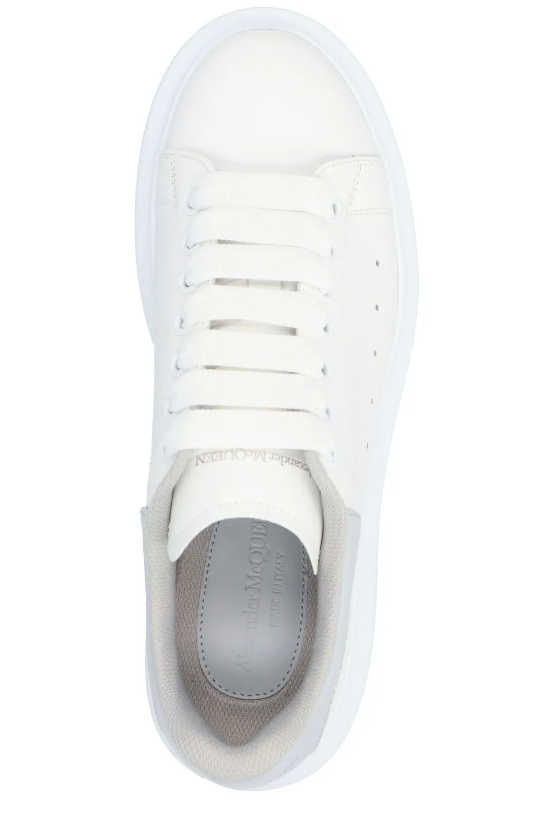 Alexander McQueen Round Toe Lace-Up Sneakers