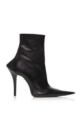 Balenciaga Witch Leather Booties