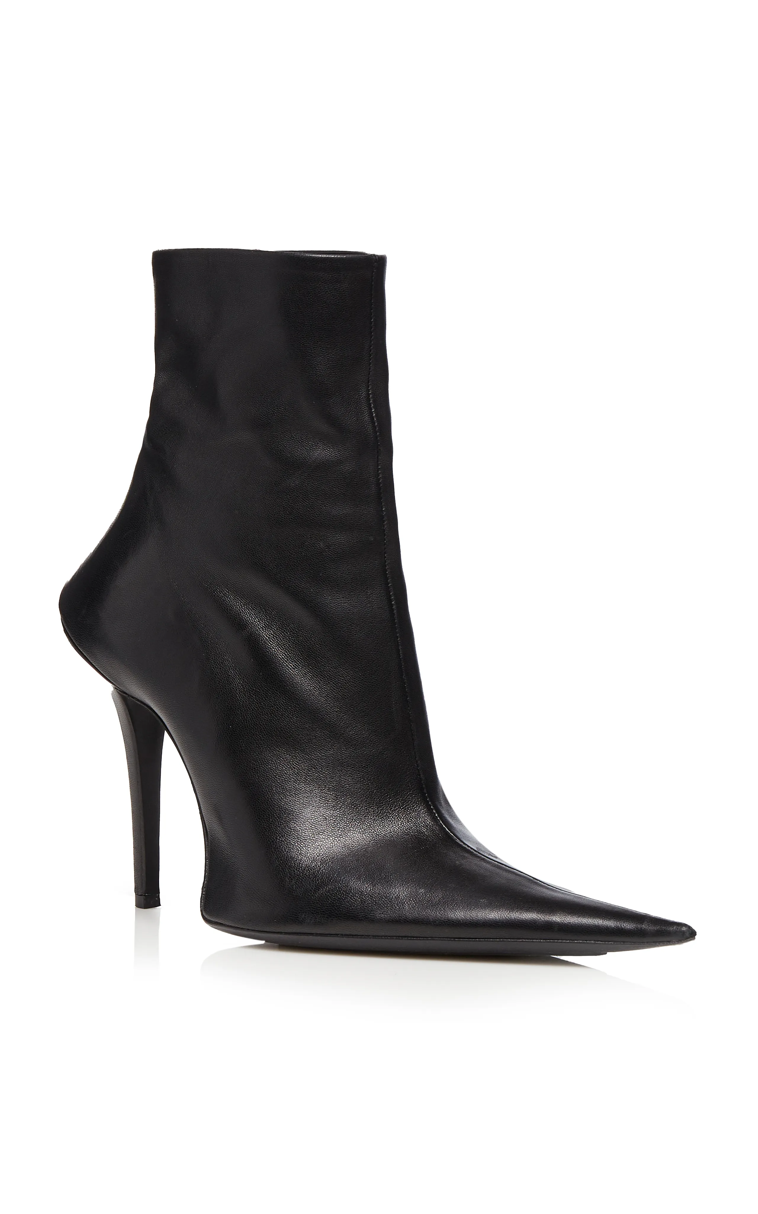 Balenciaga Witch Leather Booties