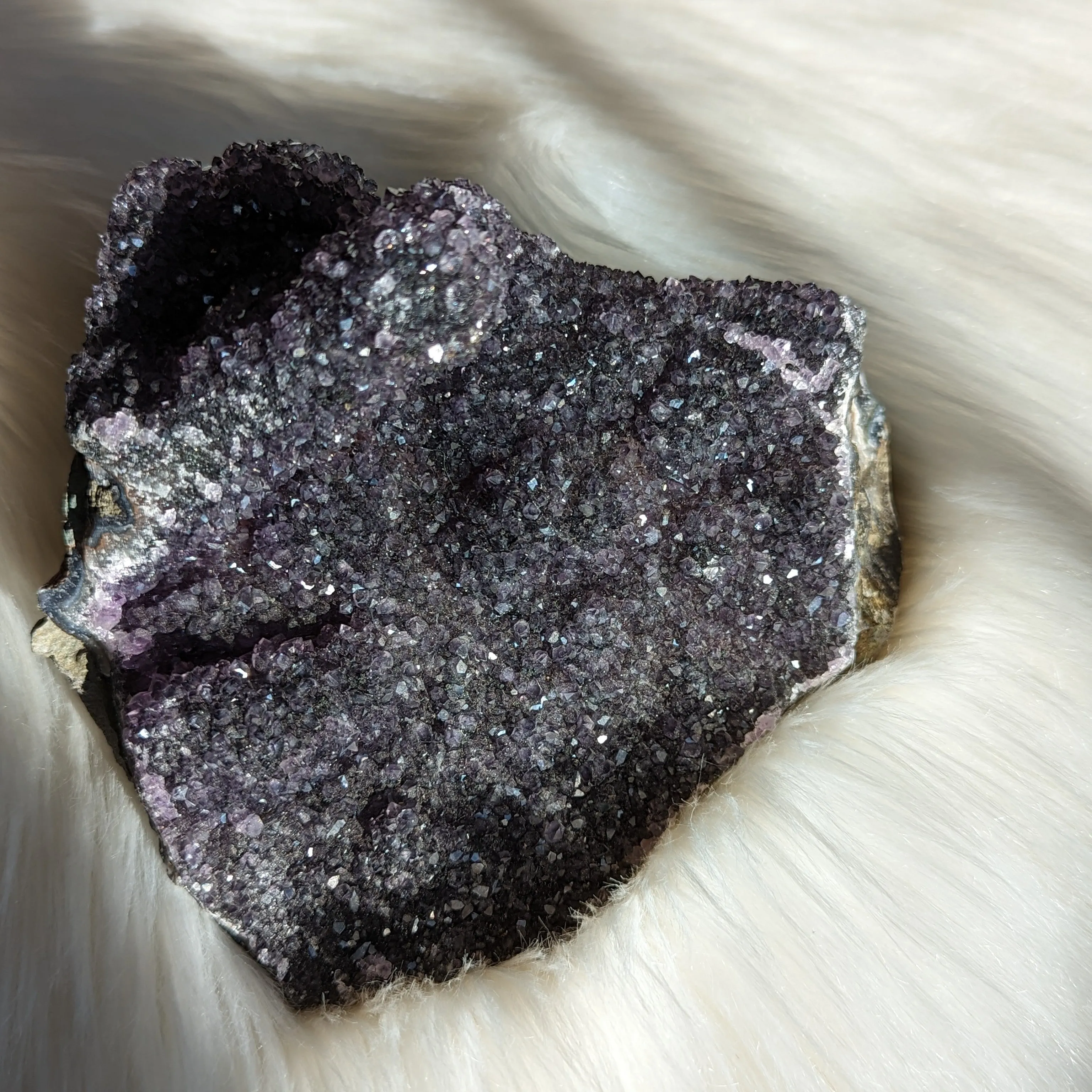 Black Amethyst Cluster ~ Beautiful, Large Free Standing Display Specimen