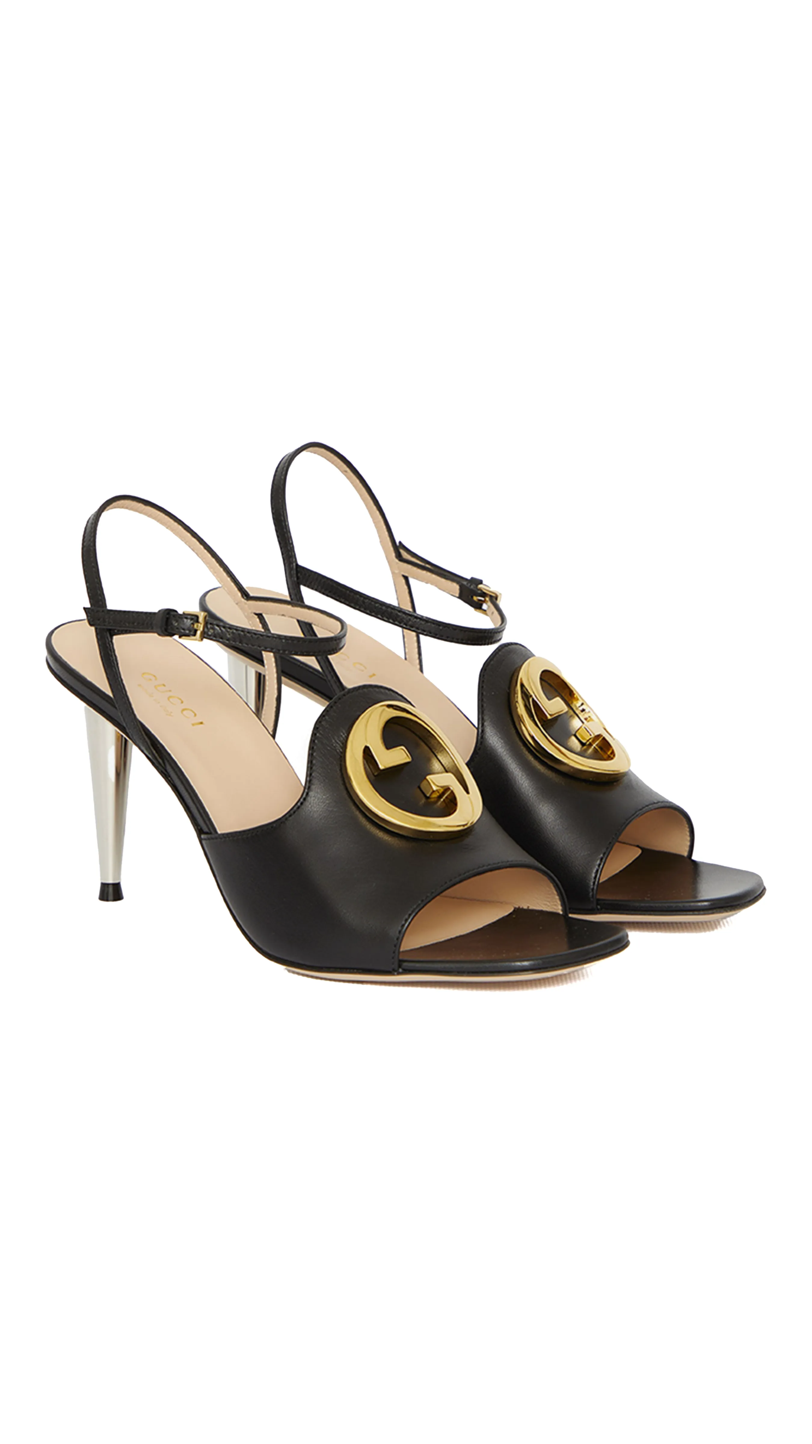 Blondie Heeled Sandal - Black