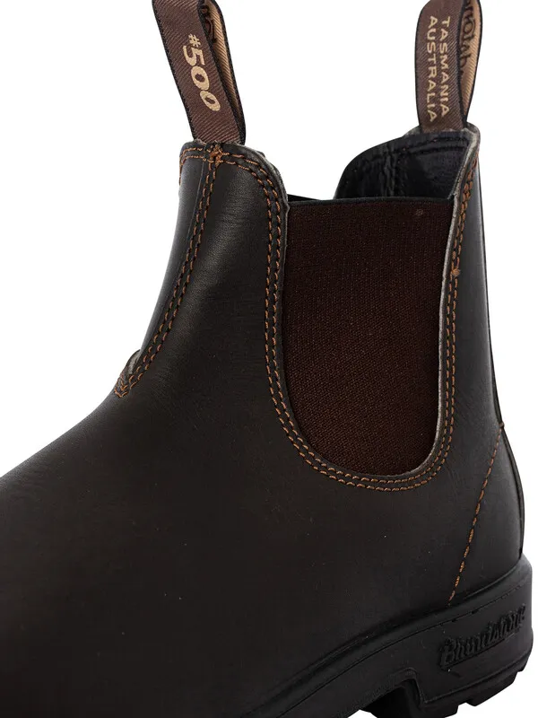 Blundstone Leather Chelsea Boots - Brown