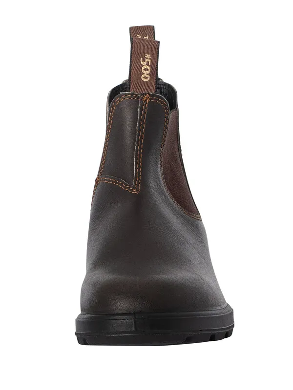 Blundstone Leather Chelsea Boots - Brown