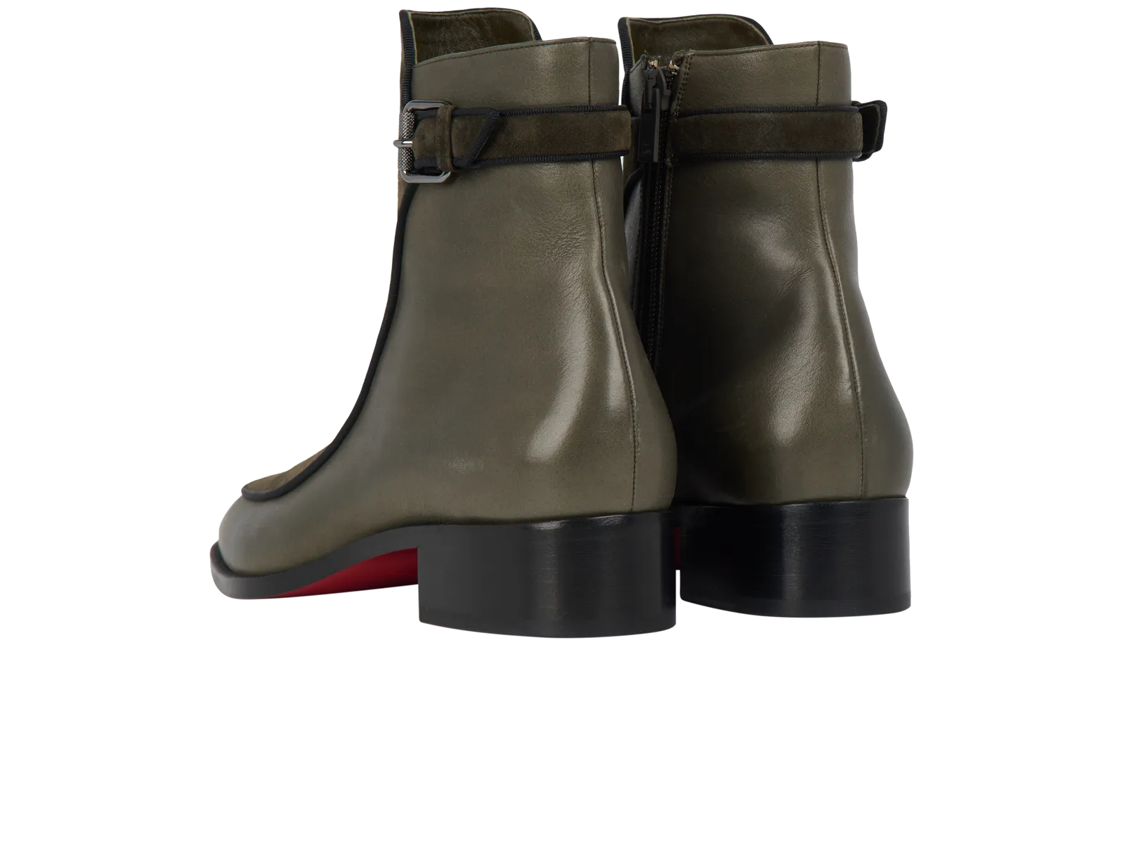 Christian Louboutin Ecritoir Flat Ankle Boots