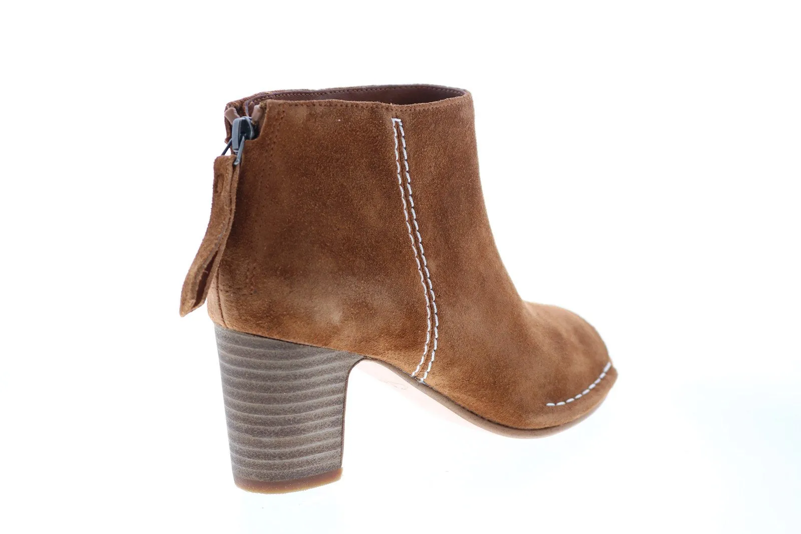 Clarks Spiced Melody 26127298 Womens Brown Suede Ankle & Booties Boots