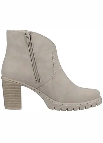 Classic Block Heel Boots by Rieker | Look Again