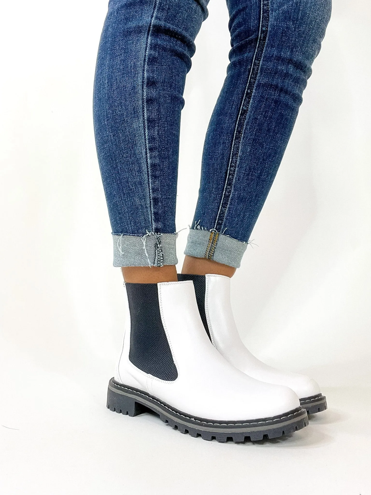 Corky's | To Be Honest Slip On Booties in White