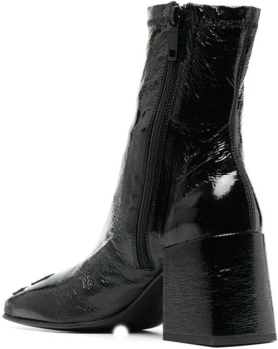 Courrèges block-heel boots Black