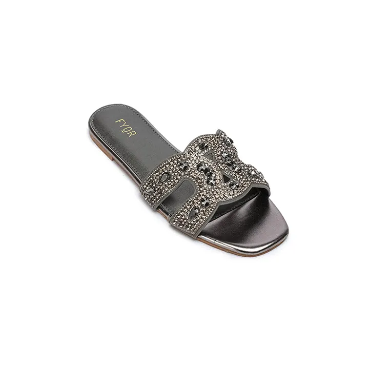 Diamante Slide Sandal MY 307