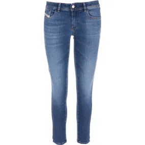 Diesel Logo Patch Skinny Fit Jeans