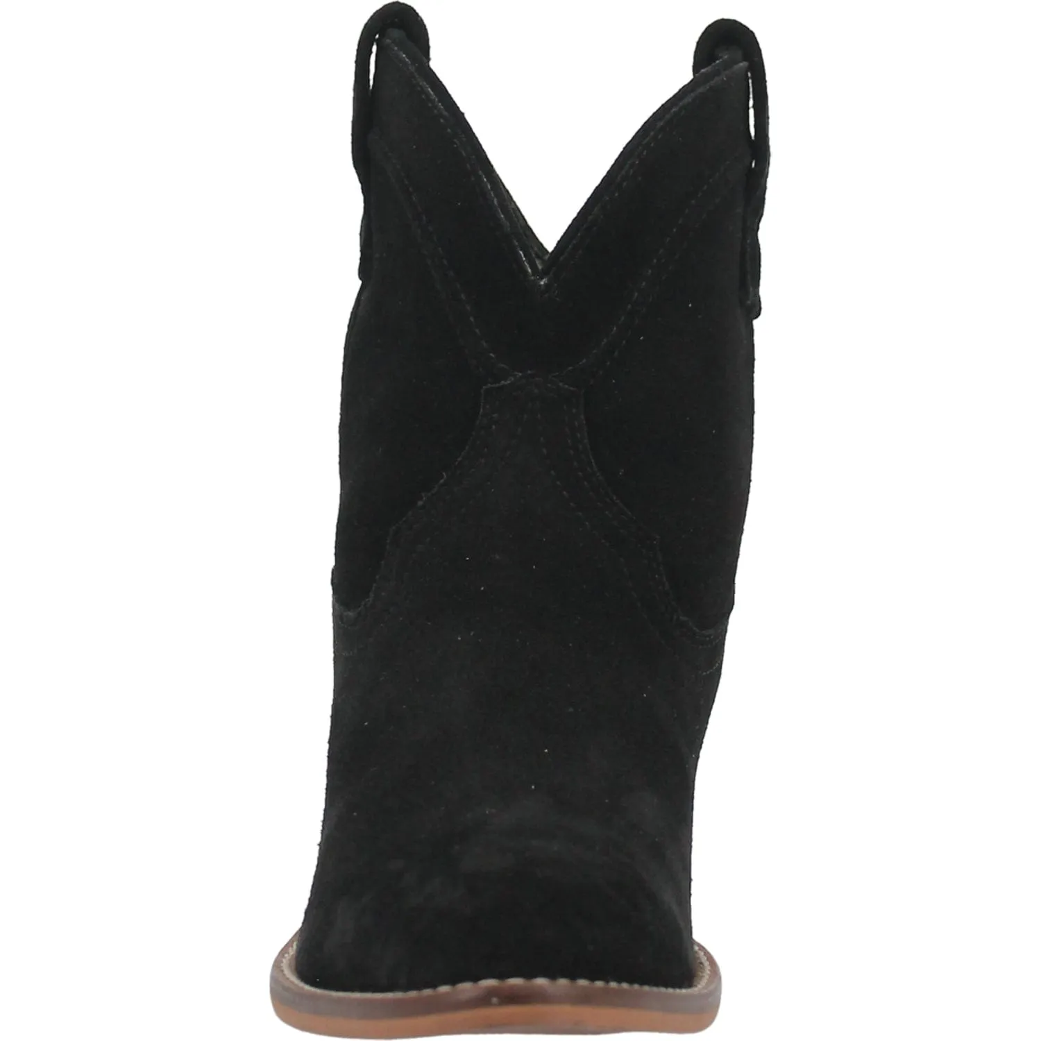 Dingo Women's Tumbleweed Black Suede Leather Booties DI 561