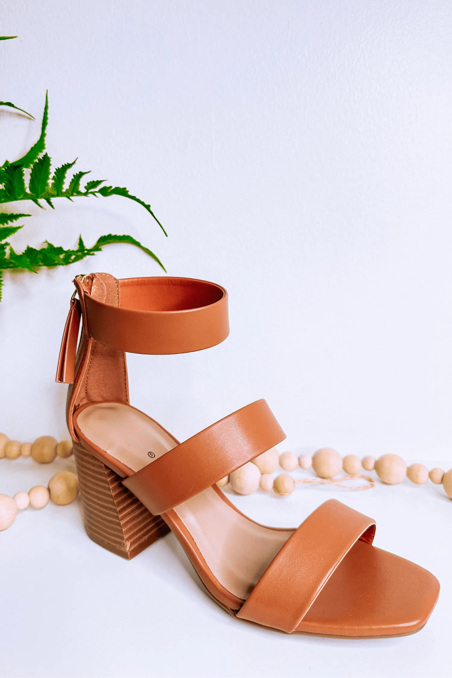 Dorcas 3 Band Heeled Sandal