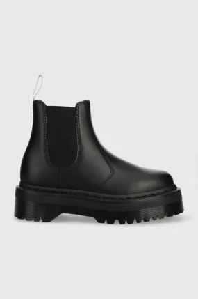 Dr. Martens chelsea boots V 2976 Quad Mono women's black color