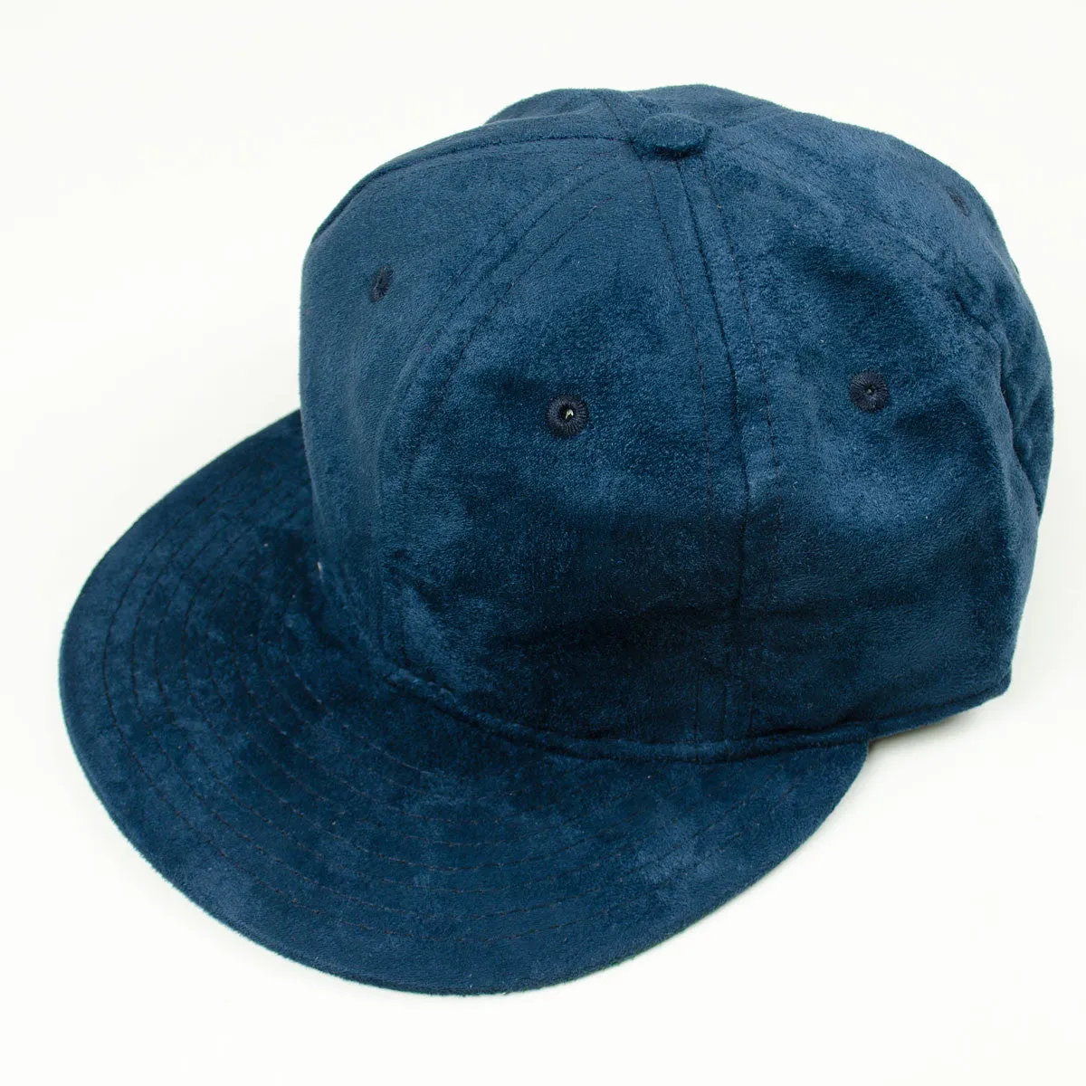 Ebbets - Basic Adjustable Cap - Navy Suede