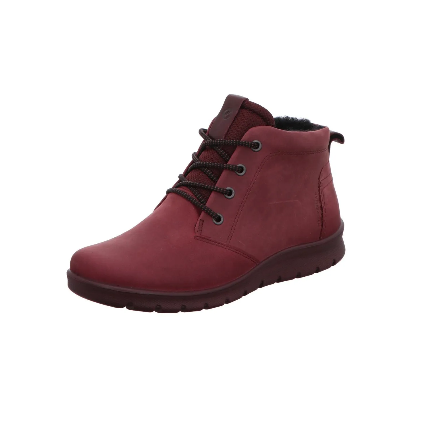 Ecco Lace-up Boots red