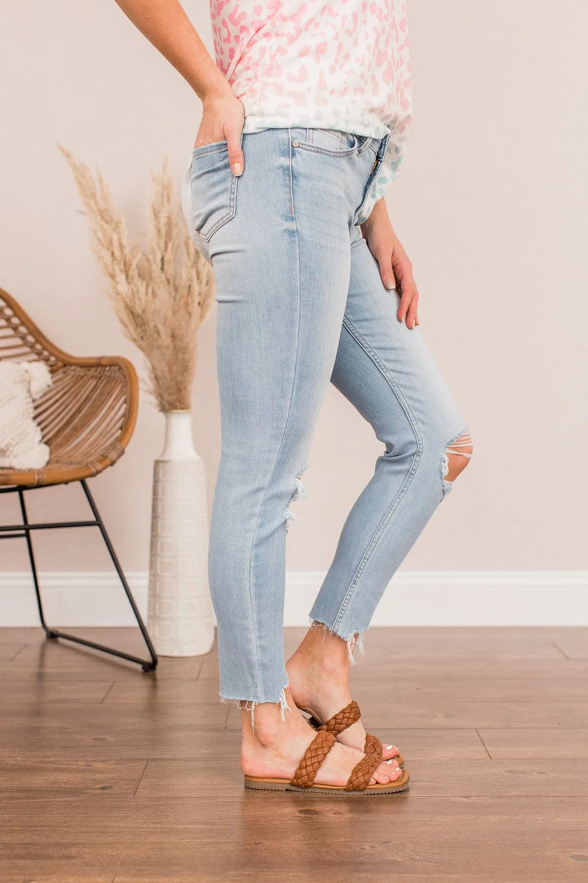 Eunina Mid-Rise Skinny Jeans- Valorie Wash