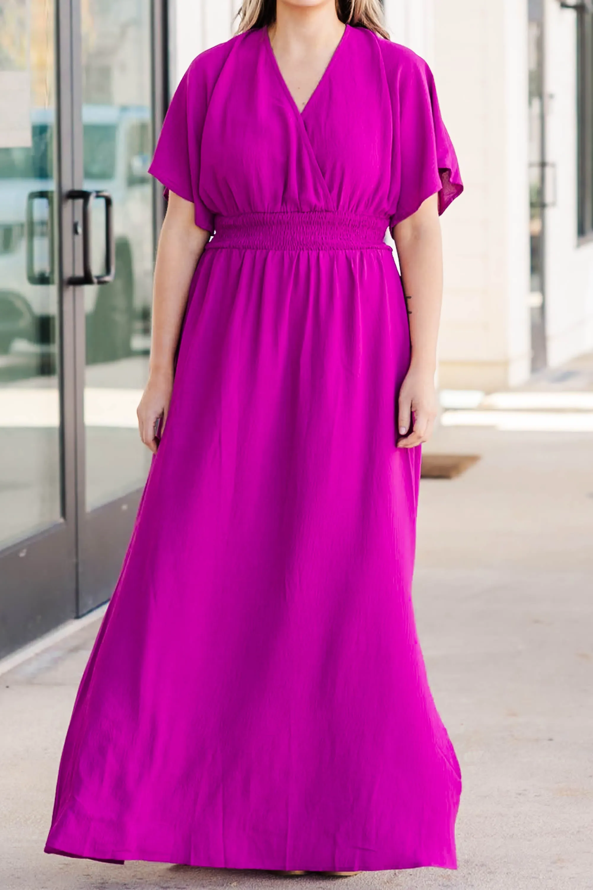 Feeling Good Maxi Dress, Magenta