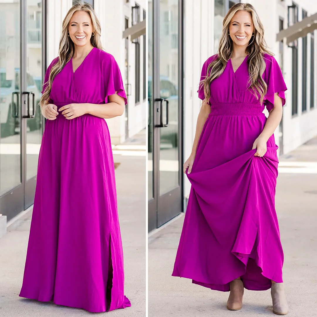 Feeling Good Maxi Dress, Magenta