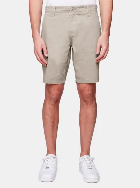 FLAT FRONT TWILL SHORTS