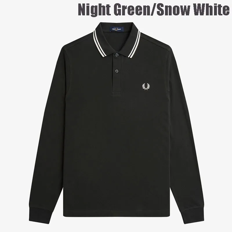 FRED PERRY  |Star Unisex Street Style Long Sleeves Plain Cotton Oversized