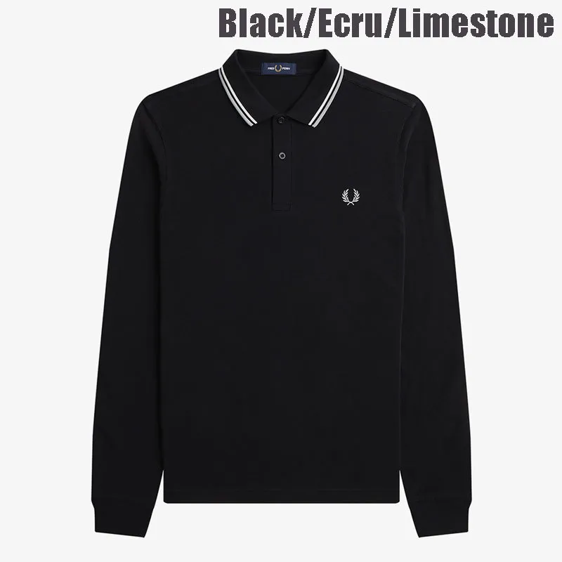 FRED PERRY  |Star Unisex Street Style Long Sleeves Plain Cotton Oversized