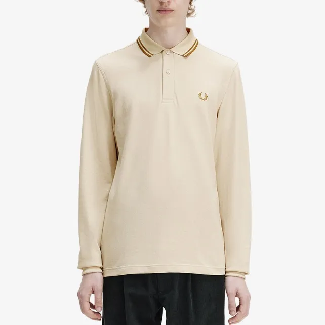 FRED PERRY  |Star Unisex Street Style Long Sleeves Plain Cotton Oversized