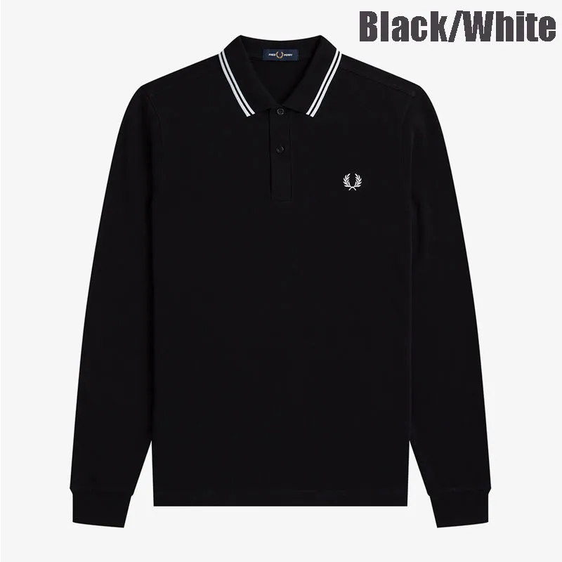 FRED PERRY  |Star Unisex Street Style Long Sleeves Plain Cotton Oversized