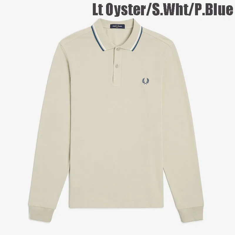 FRED PERRY  |Star Unisex Street Style Long Sleeves Plain Cotton Oversized