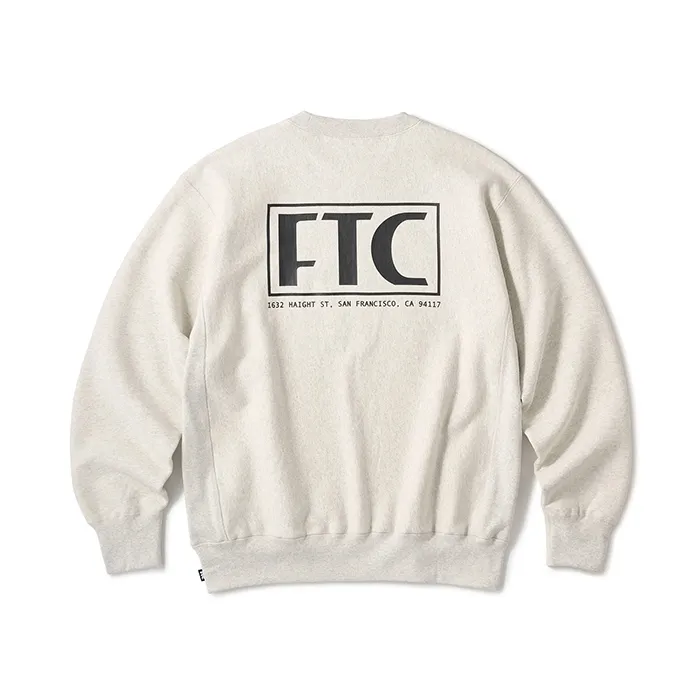 FTC  |Crew Neck Unisex Street Style Long Sleeves Plain Cotton