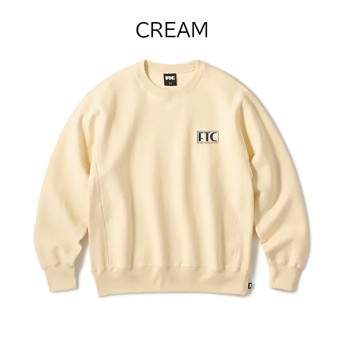 FTC  |Crew Neck Unisex Street Style Long Sleeves Plain Cotton