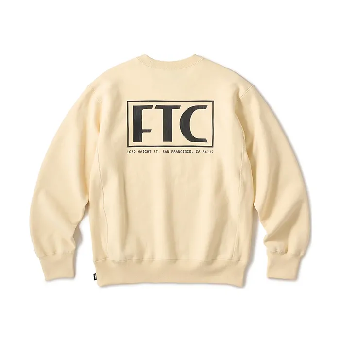 FTC  |Crew Neck Unisex Street Style Long Sleeves Plain Cotton