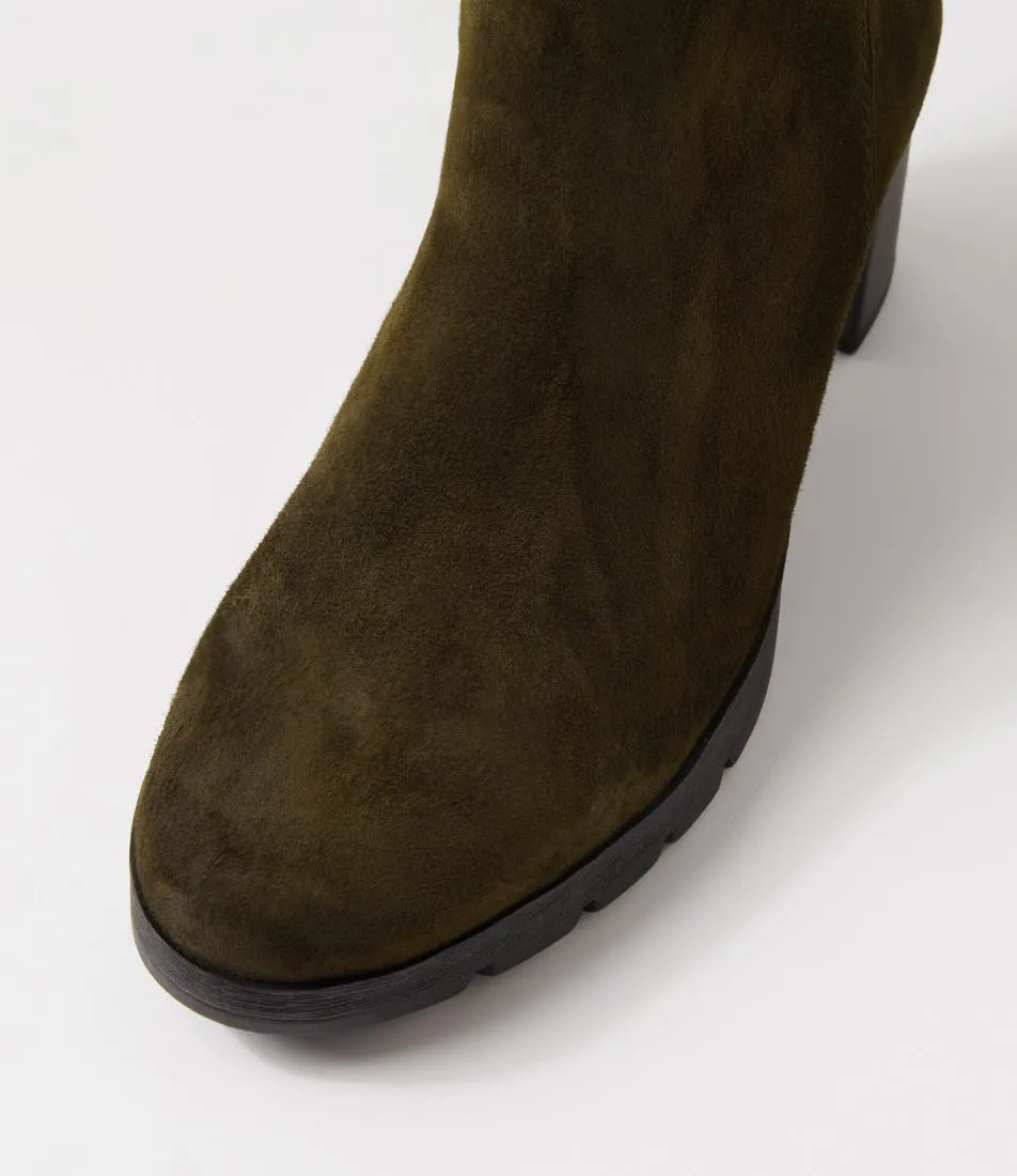 GABOR Dilla Forest Suede Ankle Boots