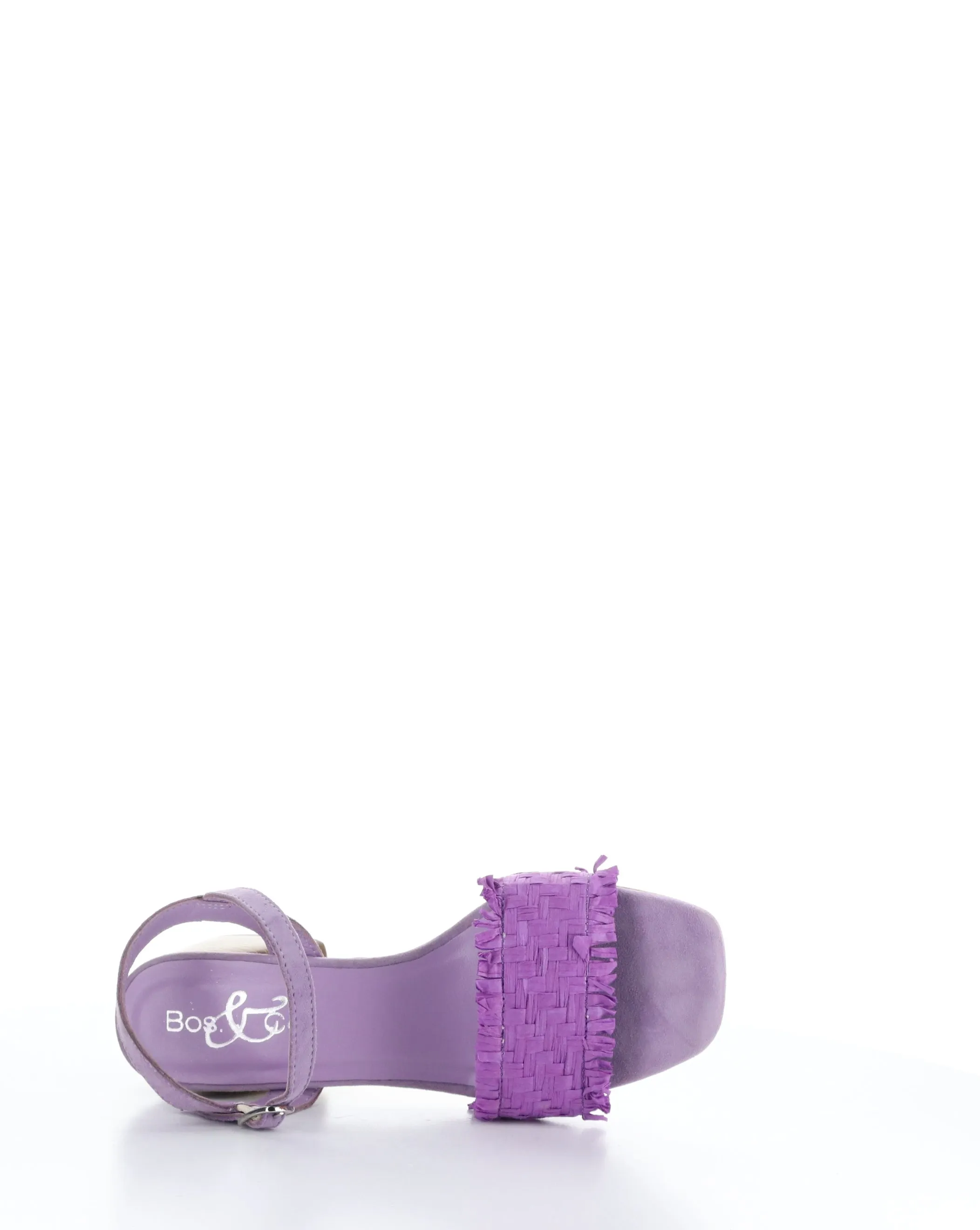 GERA LILAC Round Toe Sandals