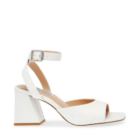 Glisten Sandal WHITE LEATHER