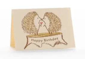 Hedgehog Birthday Mini Enclosure Card