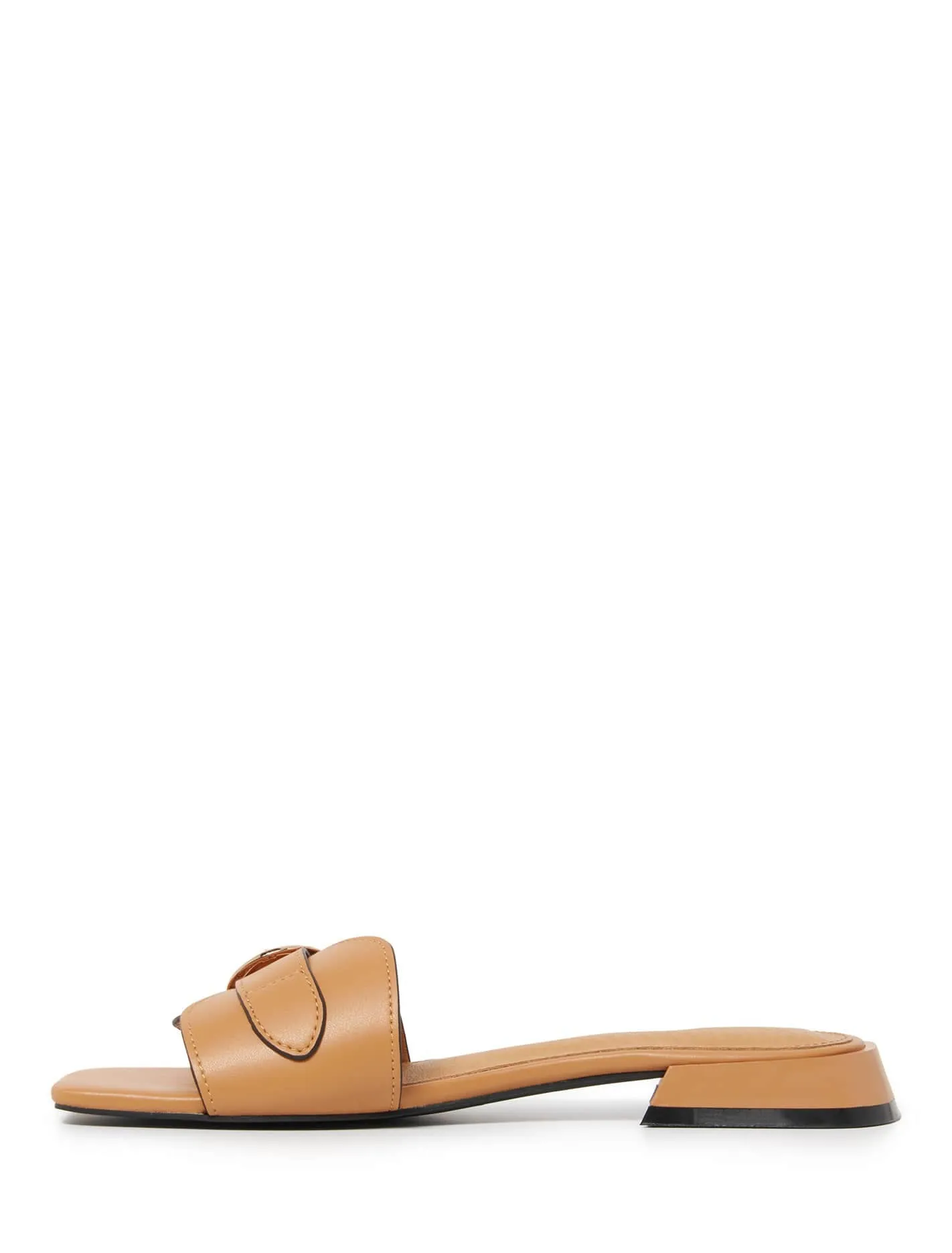 Heidi Buckle Flat Slide