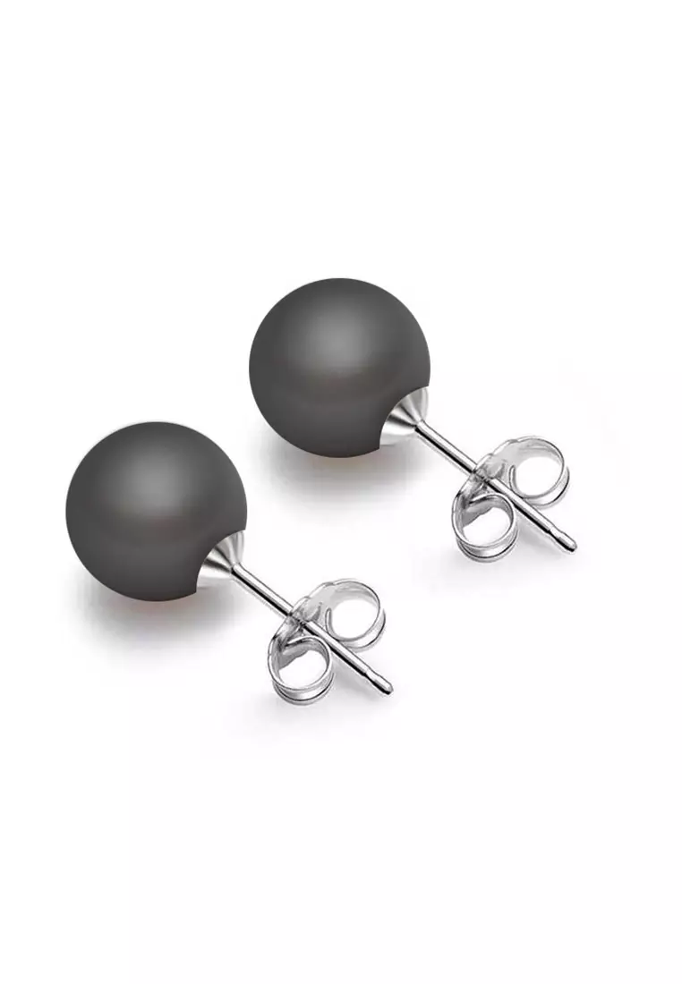 Her Jewellery Her Jewellery 7 Days Pearl Earrings Set (2 Sets) - Luxury Crystal Embellishments plated with 18K Gold