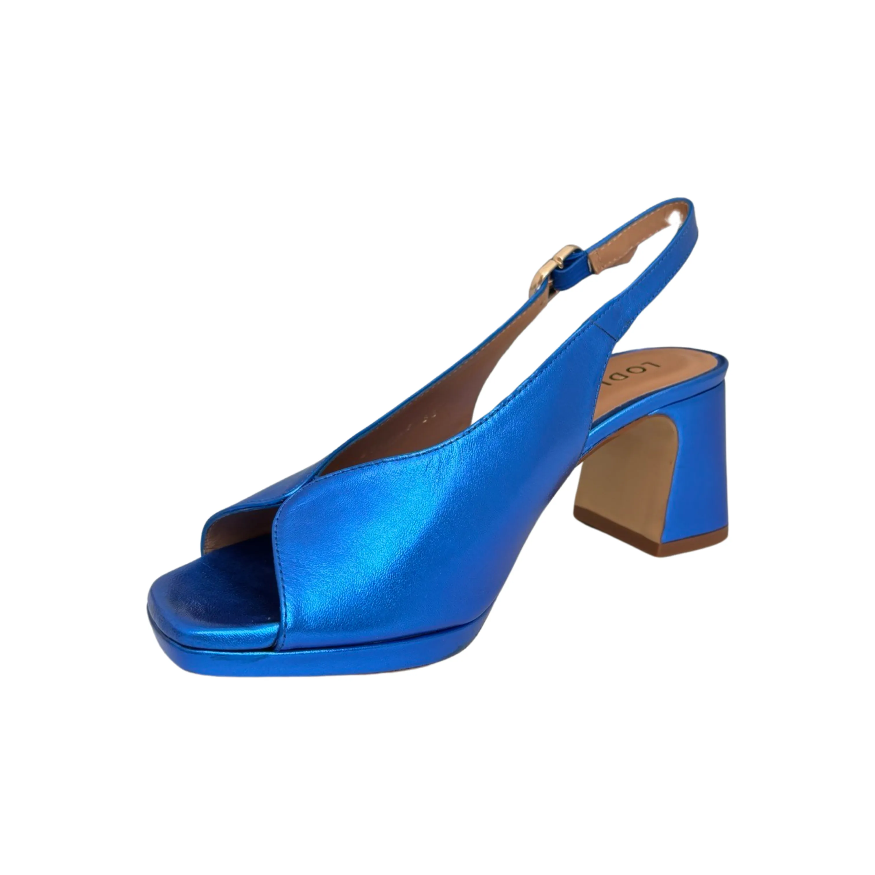 Jib4204 Lazuli Blue Sling Back