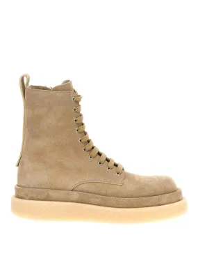 Jil Sander Suede Ankle Boots