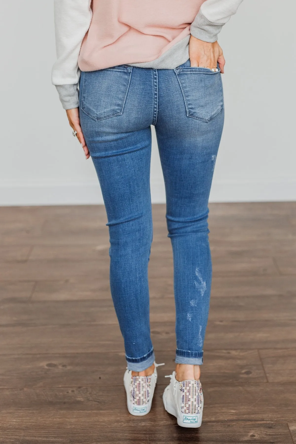 KanCan High-Rise Skinny Jeans- Alexa Wash