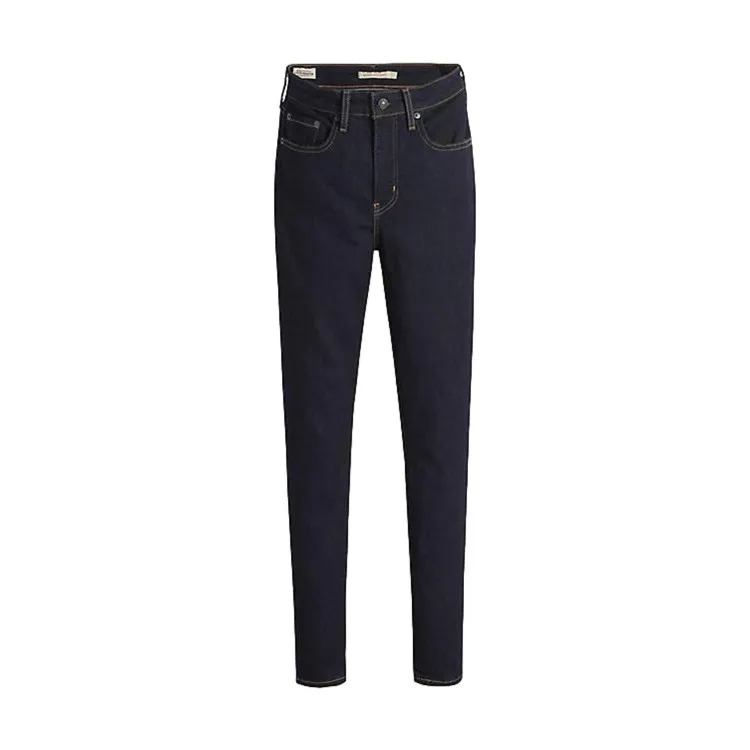 LEVI'S 721 High Rise Skinny Blue Jeans Donna Blu